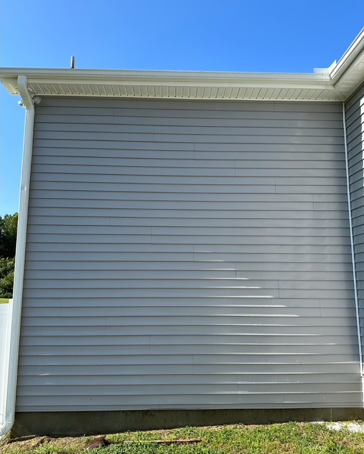 House siding after